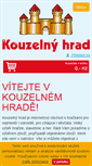 Mobile Screenshot of kouzelnyhrad.cz