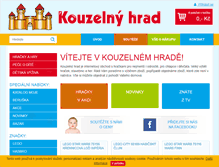 Tablet Screenshot of kouzelnyhrad.cz
